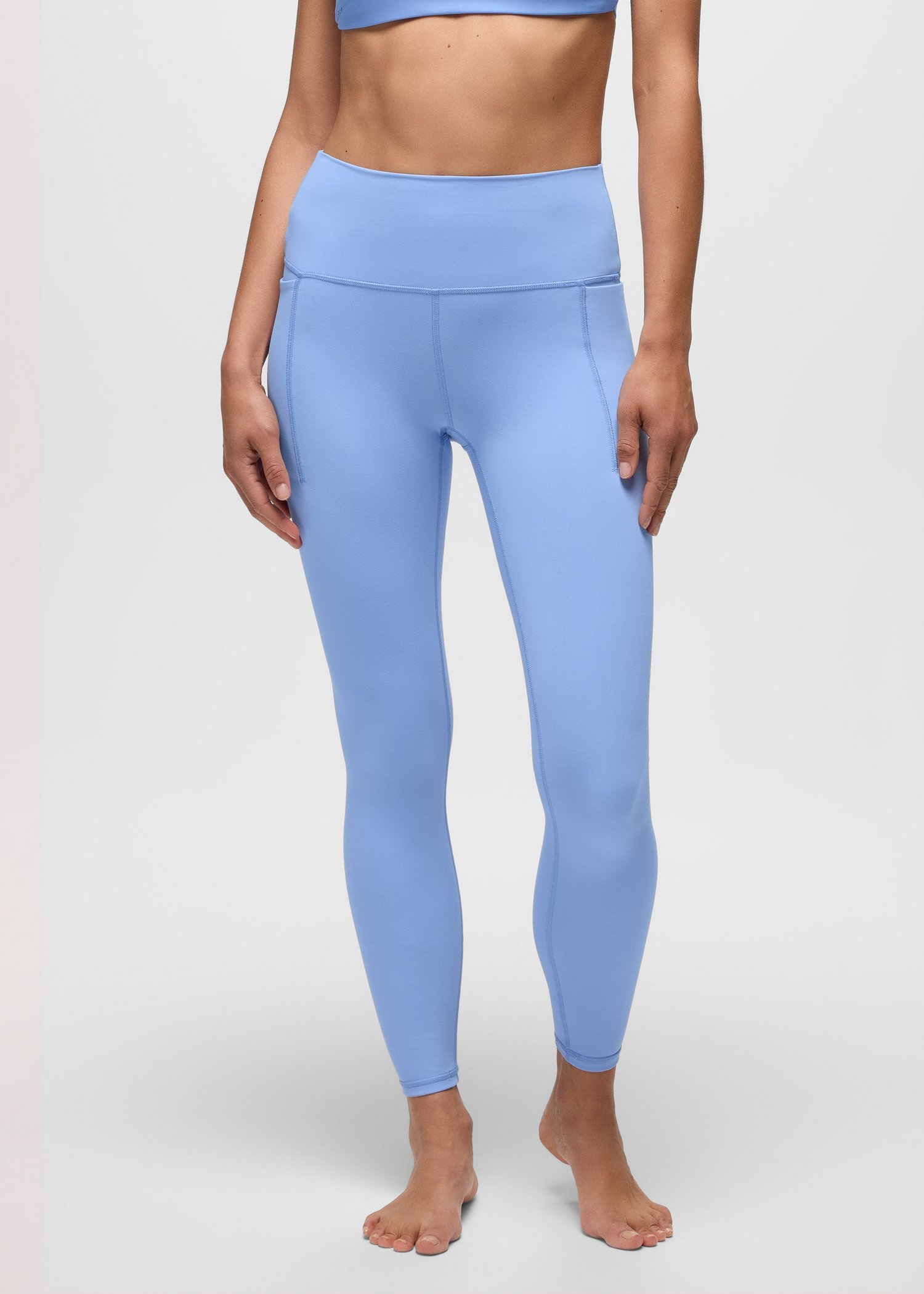 Womens prAna Luxara™ Pocket Legging - Blue Vibes