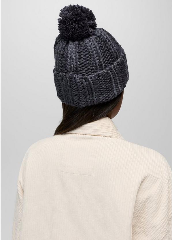 Snow Crystal Beanie, Color: Charcoal, image 5