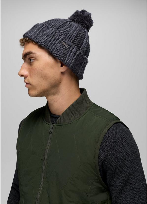 Snow Crystal Beanie, Color: Charcoal, image 6