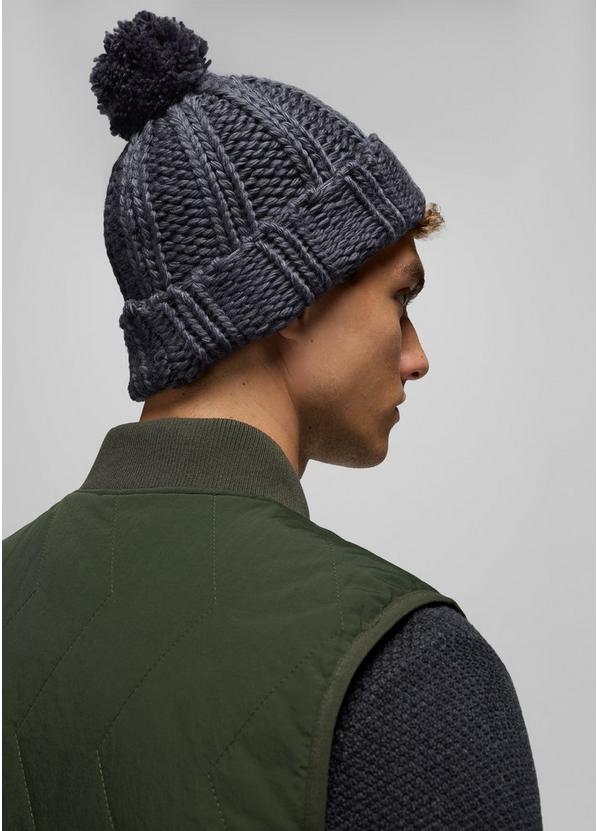 Snow Crystal Beanie, Color: Charcoal, image 3