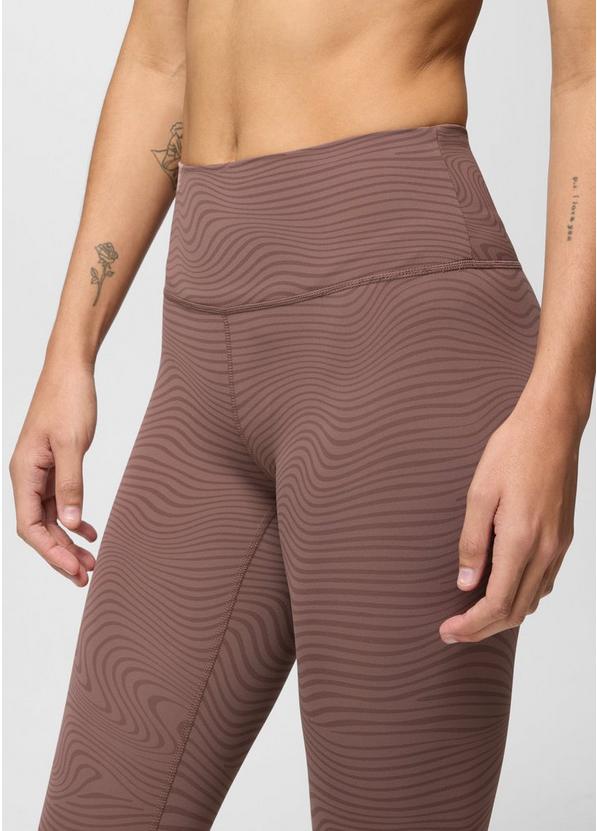 Luxara 7/8 Legging, Color: Carob Wavee, image 3