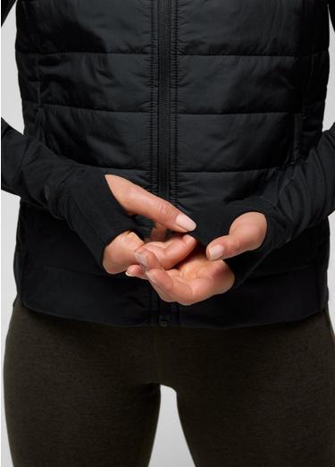 Insulated Ice Flow Jacket, Color: Black, image 8