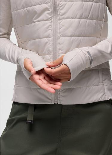 Insulated Ice Flow Jacket, Color: Almond, image 4