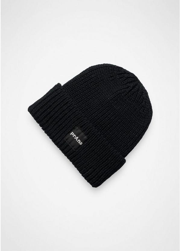 prAna Logo Beanie, Color: Black, image 1