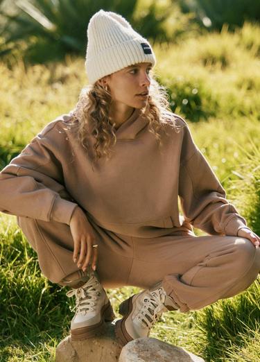 prAna Logo Beanie, Color: Soft White, image 6