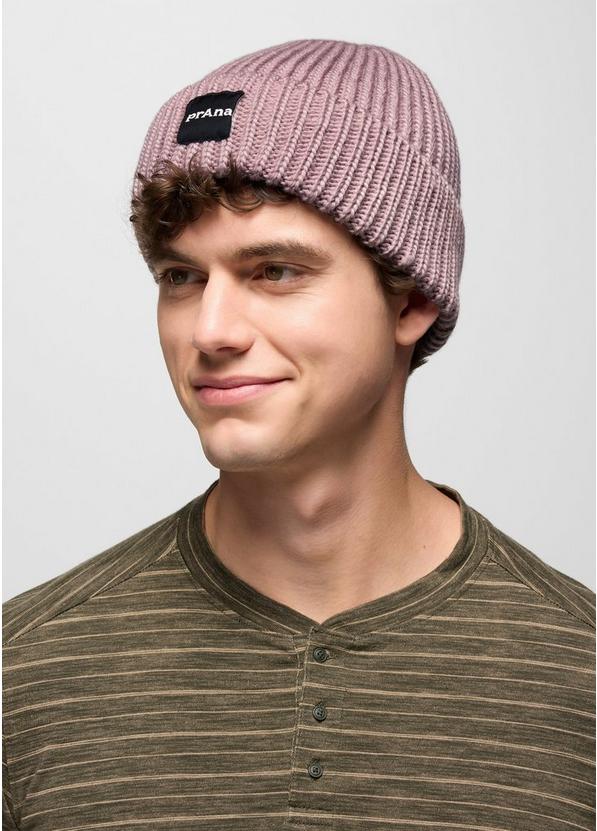 prAna Logo Beanie, Color: Shroom, image 2
