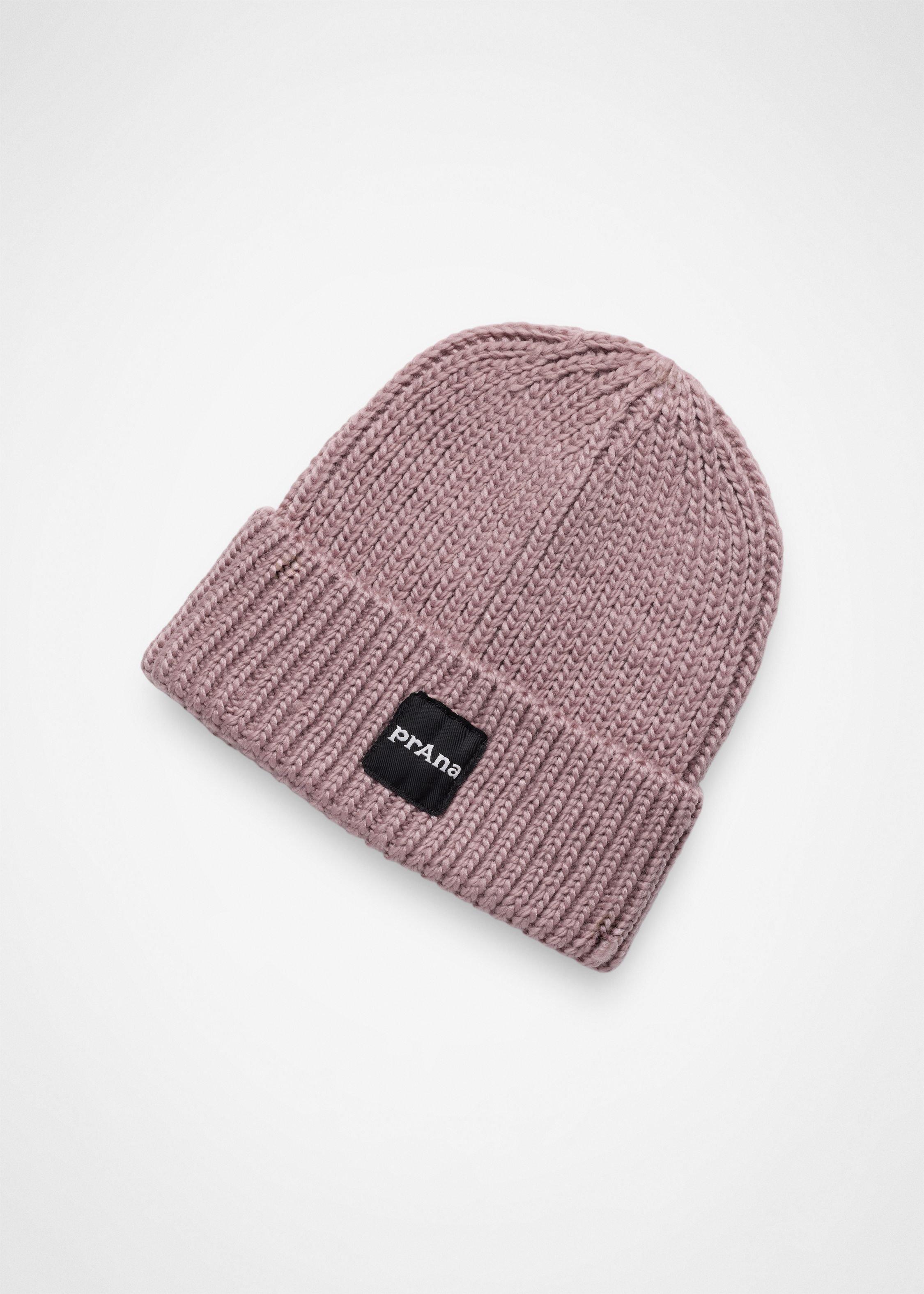 Gender Neutral prAna Logo Beanie - Shroom