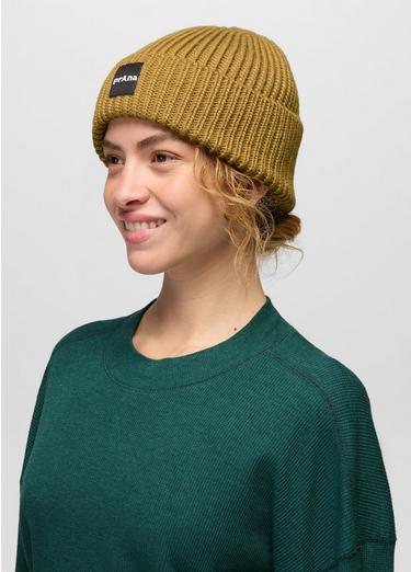 prAna Logo Beanie, Color: Cavern, image 2