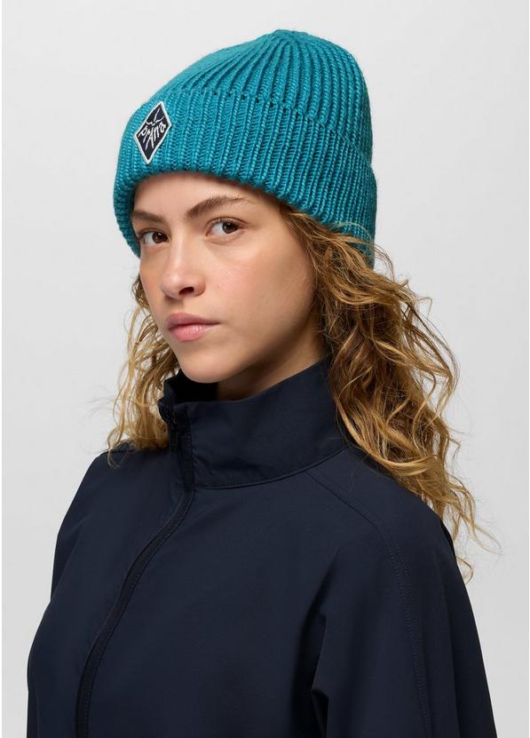 prAna Logo Beanie, Color: Tidal, image 2