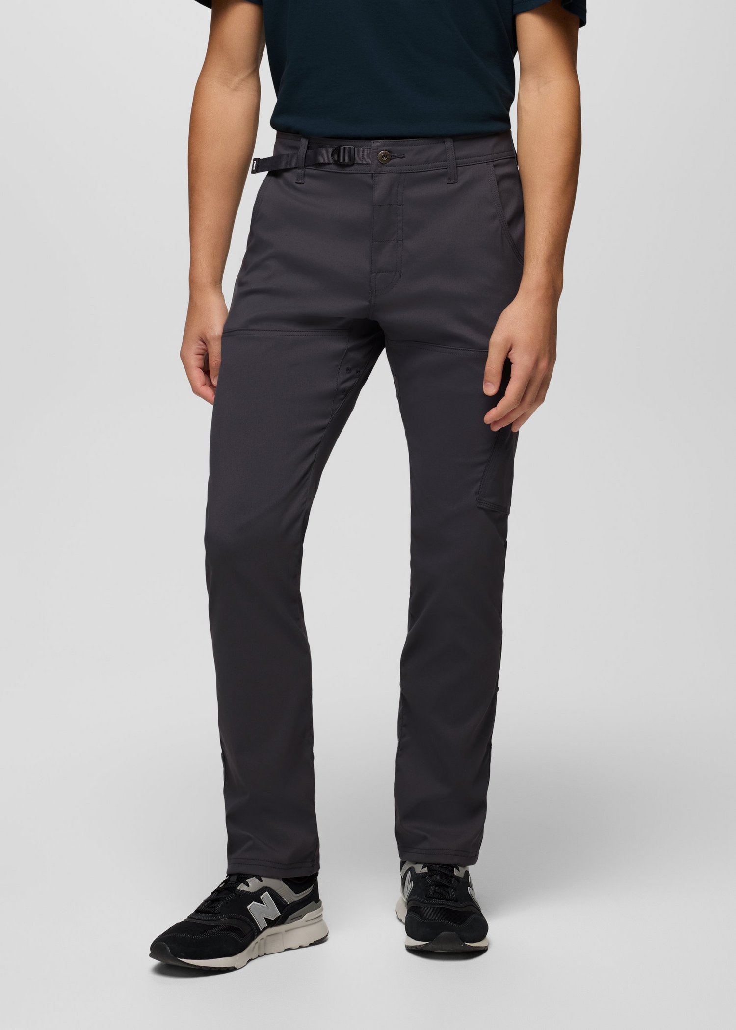 Mens prAna Stretch Zion™ Straight Pant - Shadow