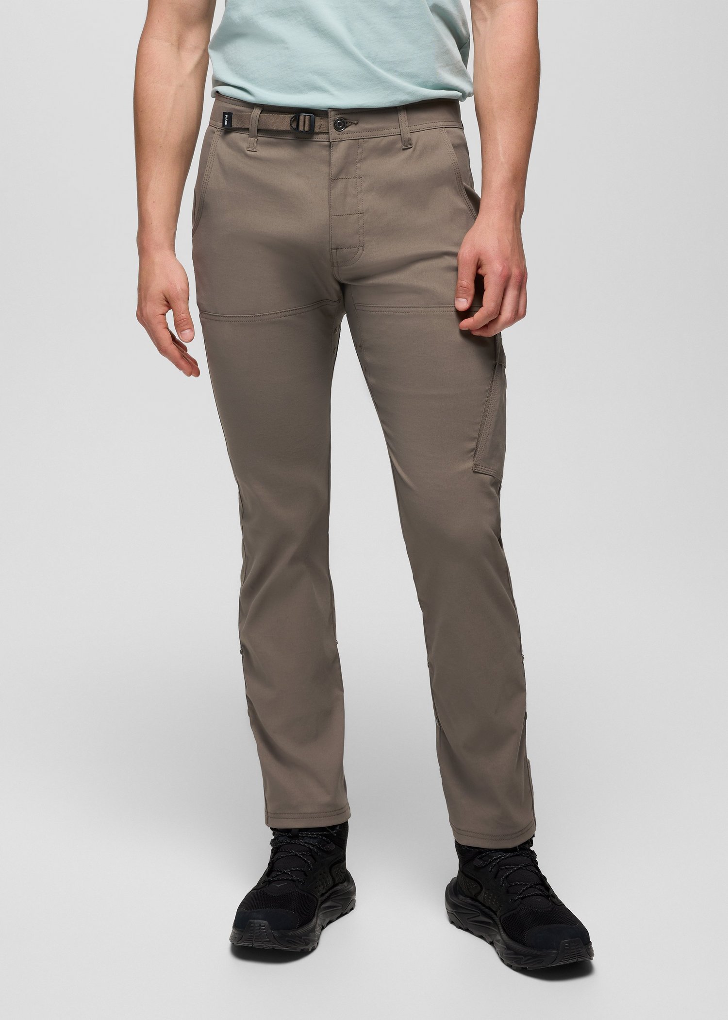 Mens prAna Stretch Zion™ Straight Pant - Mud