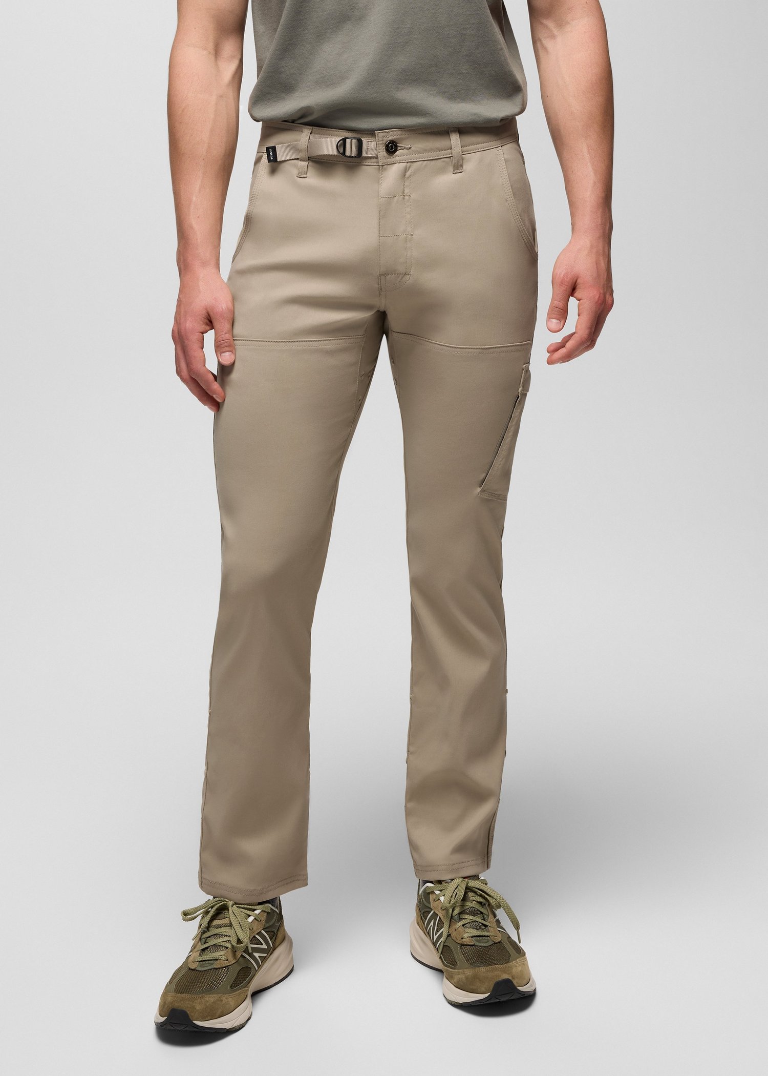 Mens prAna Stretch Zion™ Straight Pant - Sandbar