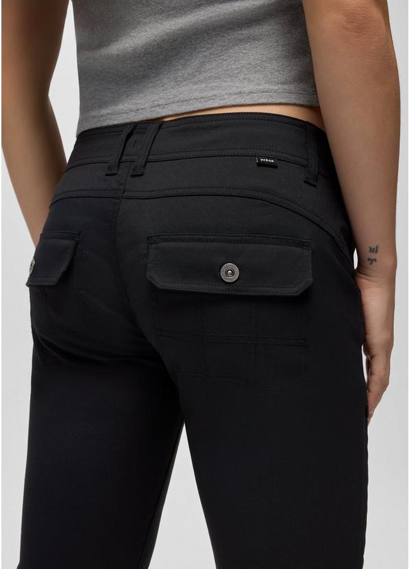 Halle Straight Pant, Color: Black, image 4