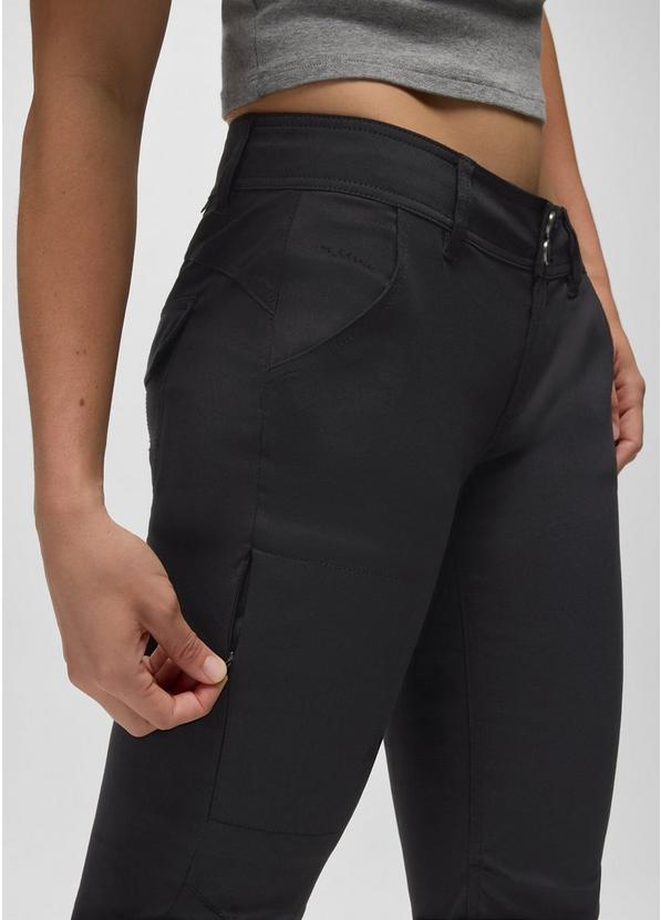 Halle Straight Pant, Color: Black, image 6