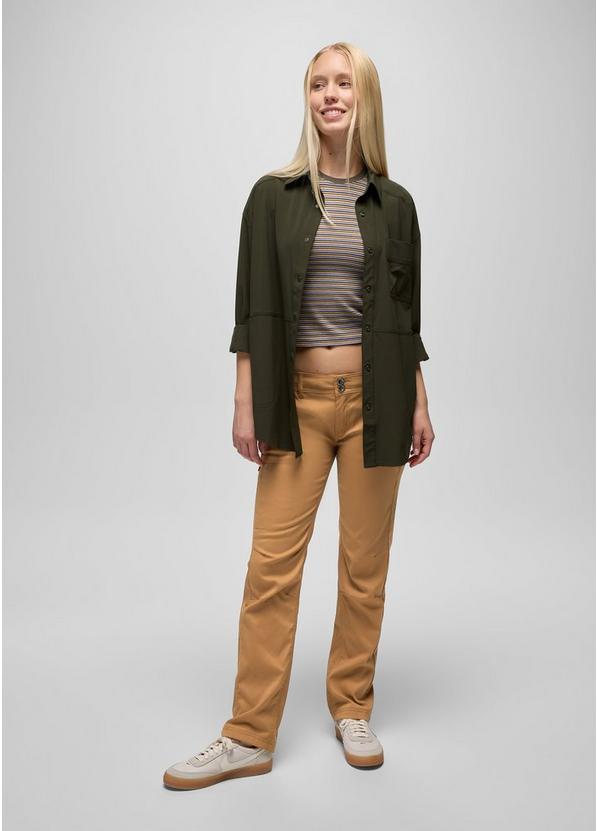 Halle Straight Pant, Color: Earthbound, image 7