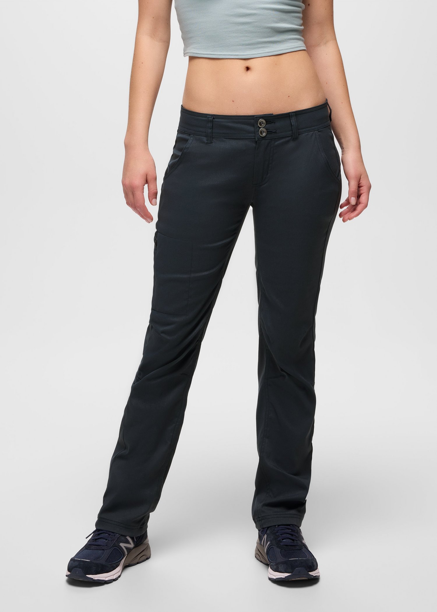 Womens prAna Halle Straight Pant - Stormy Night