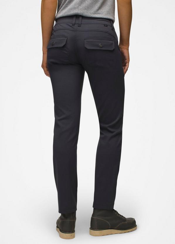 Halle Straight Pant, Color: Coal, image 2