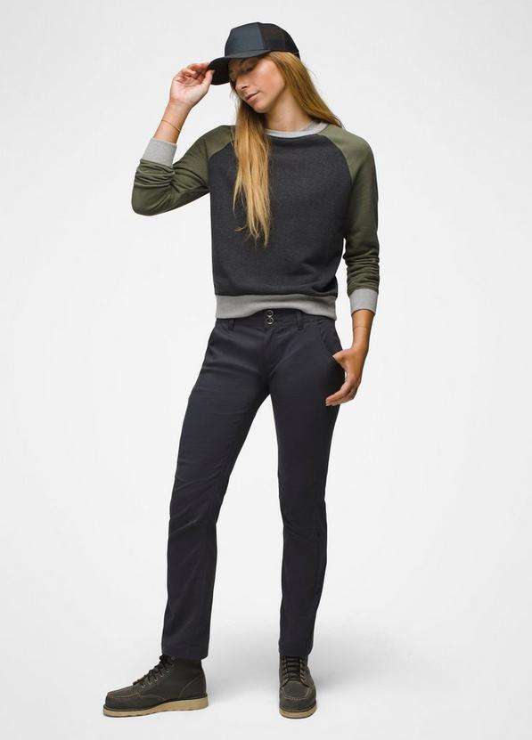 Halle Straight Pant, Color: Coal, image 5