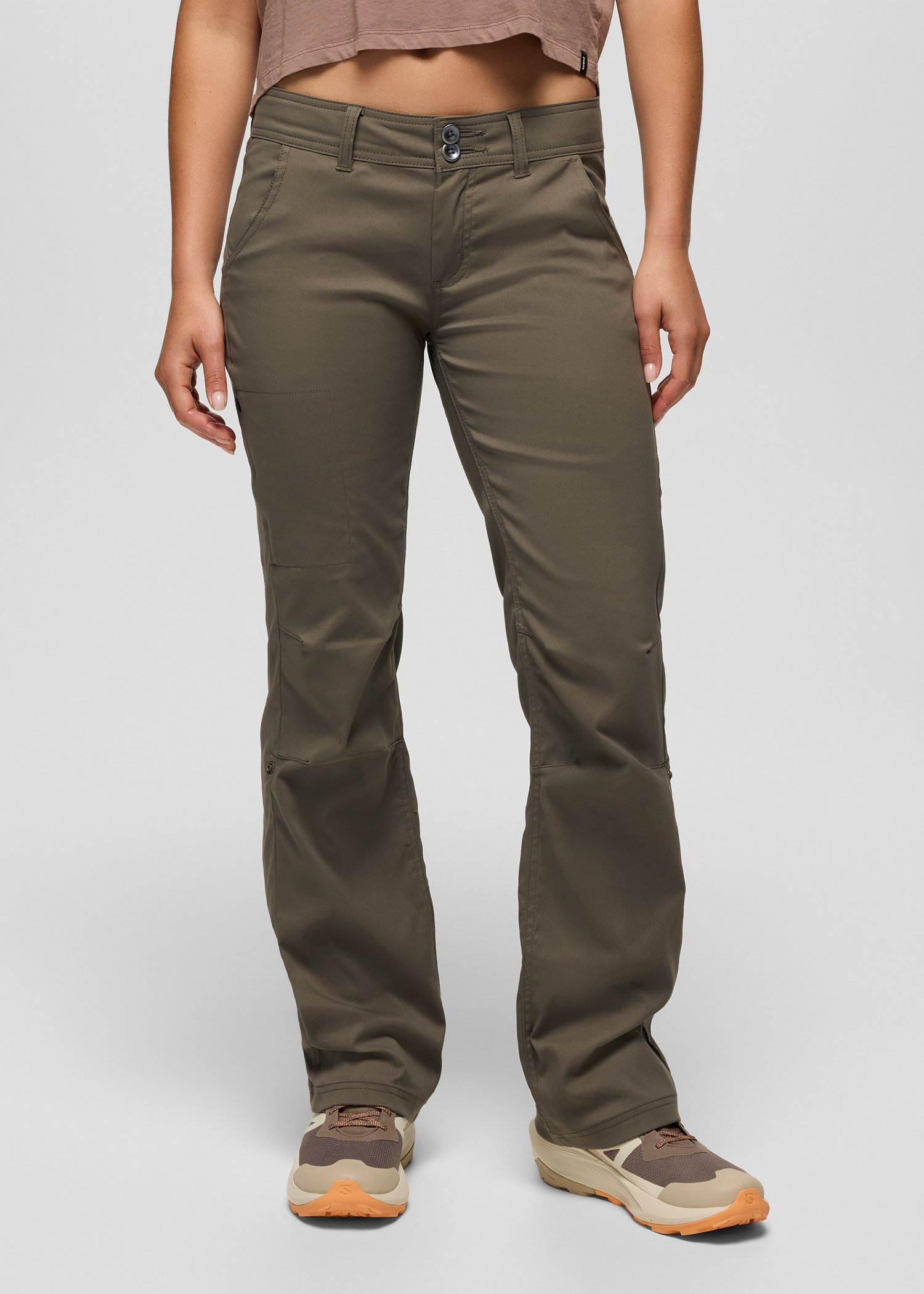 Womens prAna Halle Pant - Slate Green