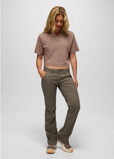 Halle Low Rise Bootcut Pant, Color: Slate Green, image 5