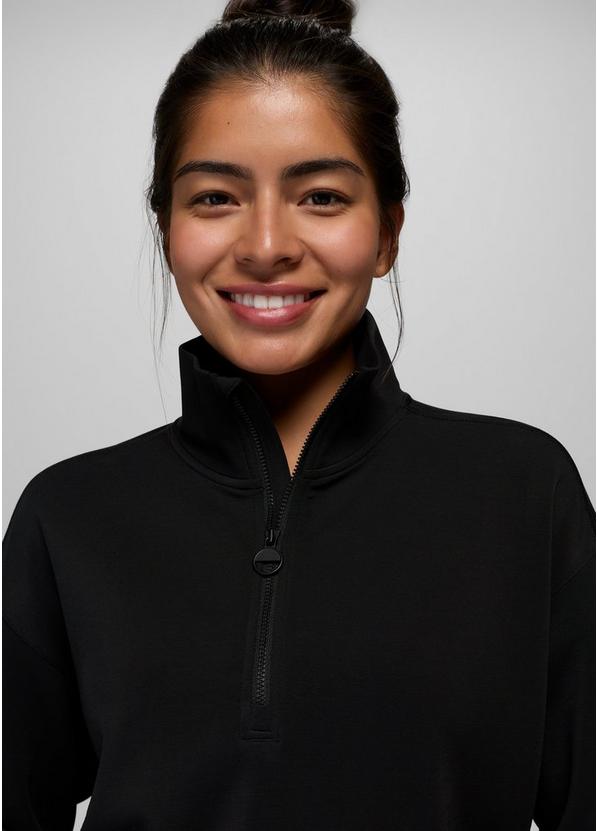 Shea Soft Half Zip, Color: Black II, image 3