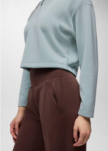 Shea Soft Half Zip, Color: Saltwater, image 28