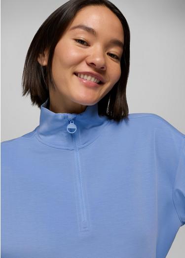 Shea Soft Half Zip, Color: Blue Vibes, image 7