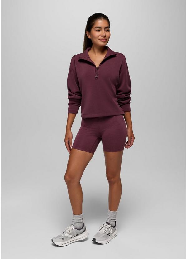 Shea Half Zip, Color: Deep Vino, image 5