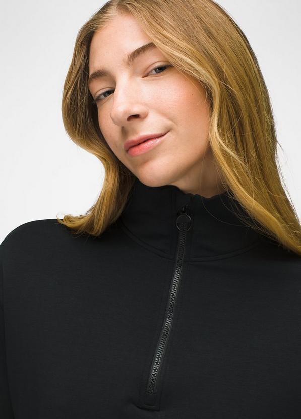 Shea Soft Half Zip, Color: Black, image 3