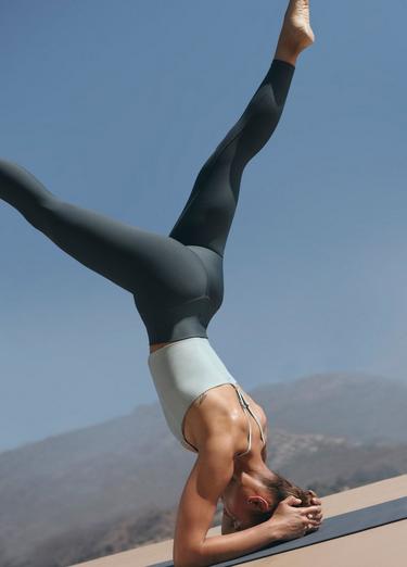 prAna Sculpt 7/8 Legging, Color: Stormy Night, image 30