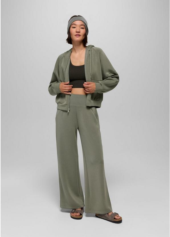 Shea Wide Leg Pant, Color: Thyme, image 5