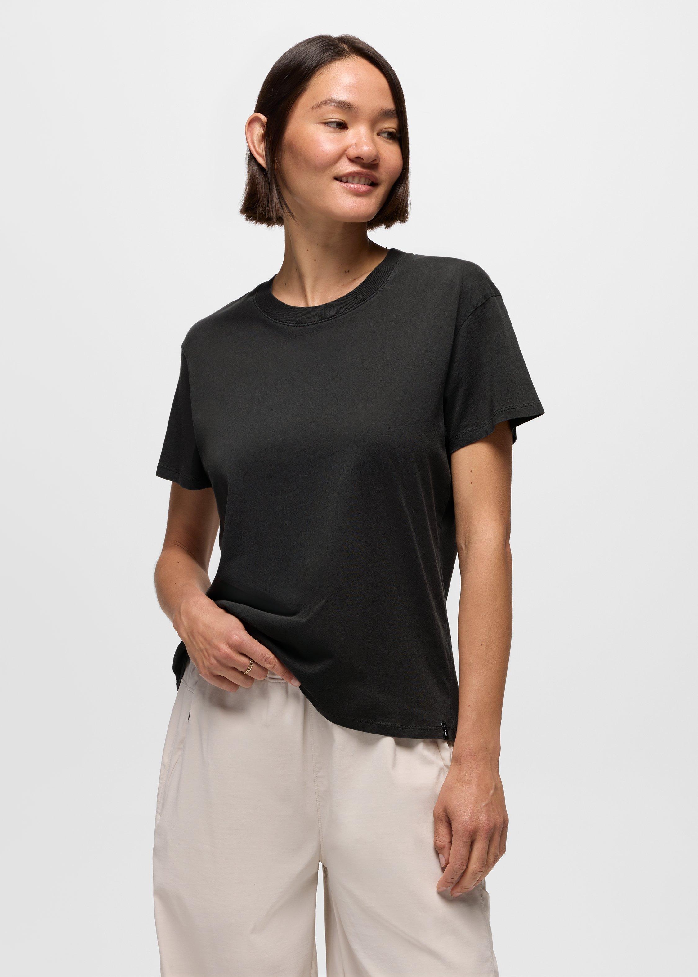 Womens prAna Everyday Short Sleeve Tee - Nori