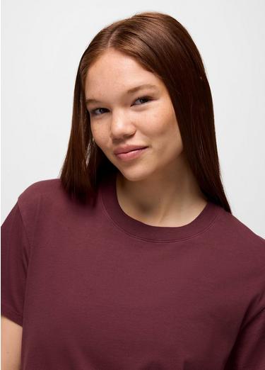 Everyday Short Sleeve Tee, Color: Deep Vino, image 3