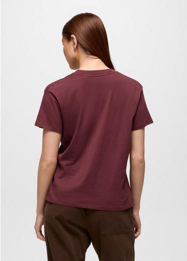 Everyday Short Sleeve Tee, Color: Deep Vino, image 2