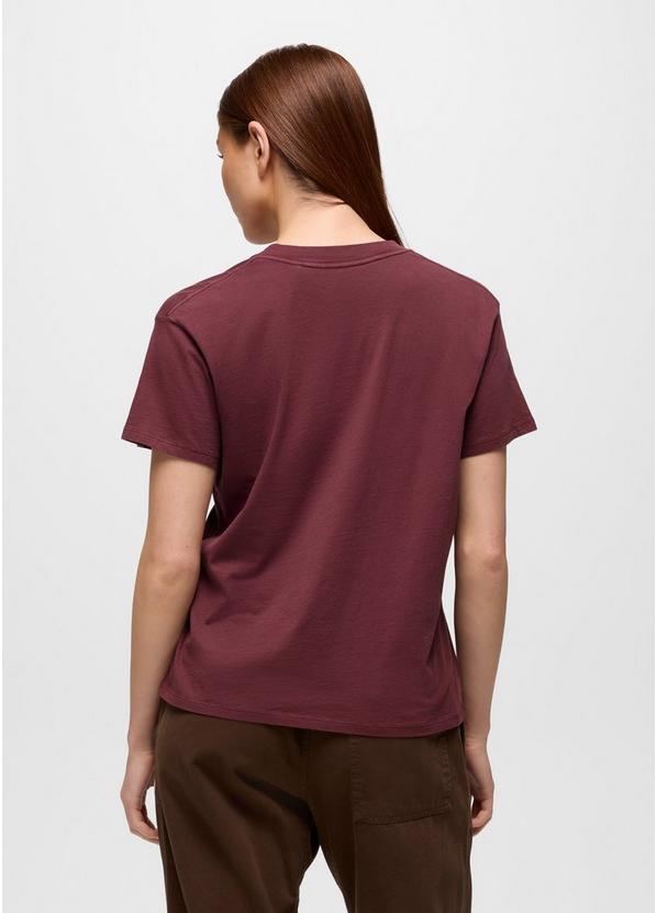 Everyday Short Sleeve Tee, Color: Deep Vino, image 2