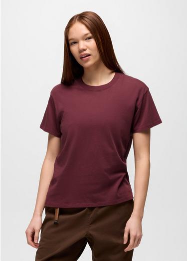 Everyday Short Sleeve Tee, Color: Deep Vino, image 1