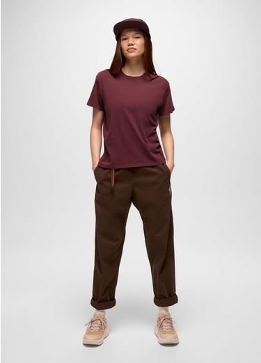 Everyday Short Sleeve Tee, Color: Deep Vino, image 4