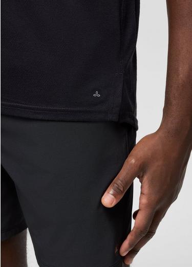 Natural Flow Short Sleeve Crew, Color: Black, image 4