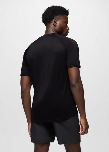 Natural Flow Short Sleeve Crew, Color: Black, image 2