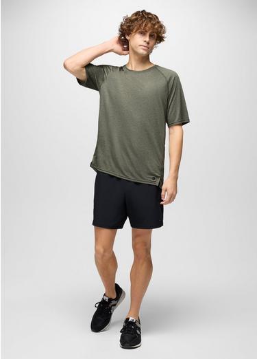 Natural Flow Short Sleeve Crew, Color: Thyme, image 8