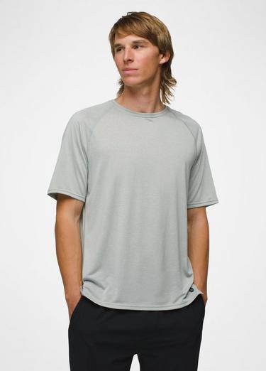 Natural Flow Short Sleeve Crew, Color: Lunar, image 9