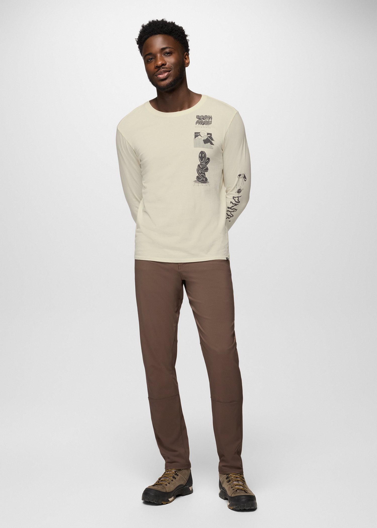 Mens prAna Wonderland Rocks Pant - Mud