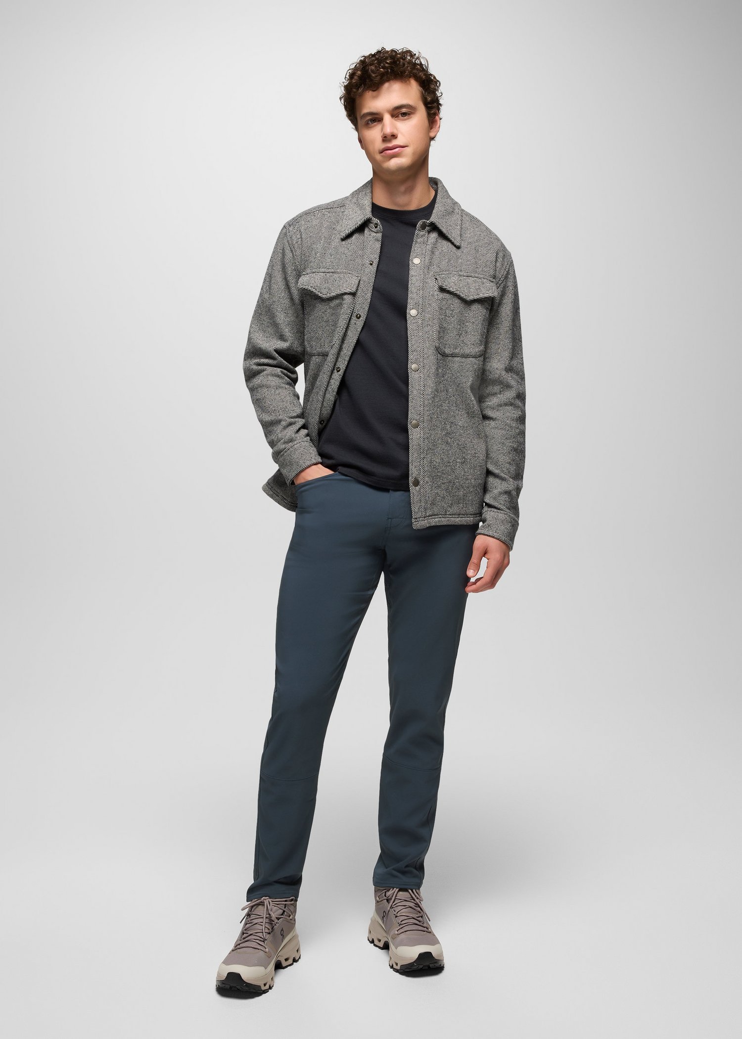 Mens prAna Wonderland Rocks Pant - Stormy Night