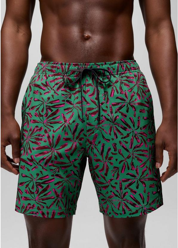 La Jolla Lined Swim Short, Color: Jade Grounded, image 1