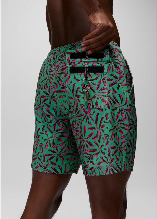 La Jolla Lined Swim Short, Color: Jade Grounded, image 3