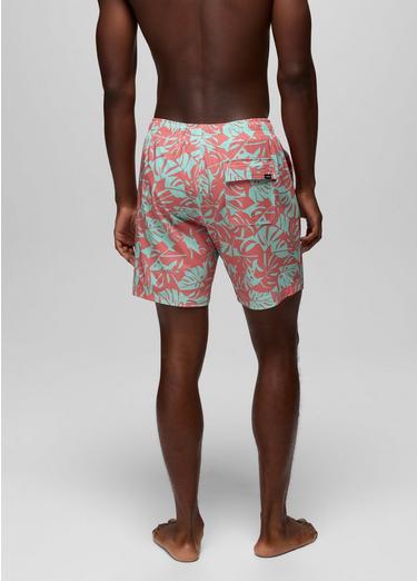 La Jolla Lined Swim Short, Color: Sea Glass Monstera, image 2