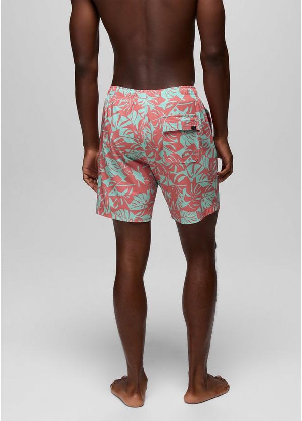La Jolla Lined Swim Short, Color: Sea Glass Monstera, image 5