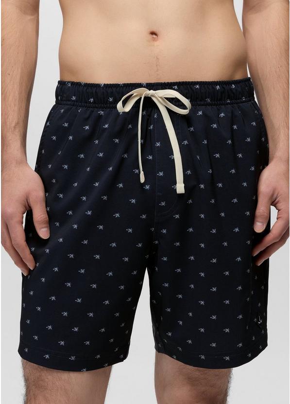 La Jolla Lined Swim Short, Color: Nautical Palms, image 1
