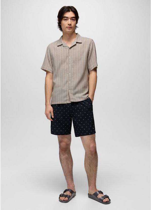 La Jolla Lined Swim Short, Color: Nautical Palms, image 6