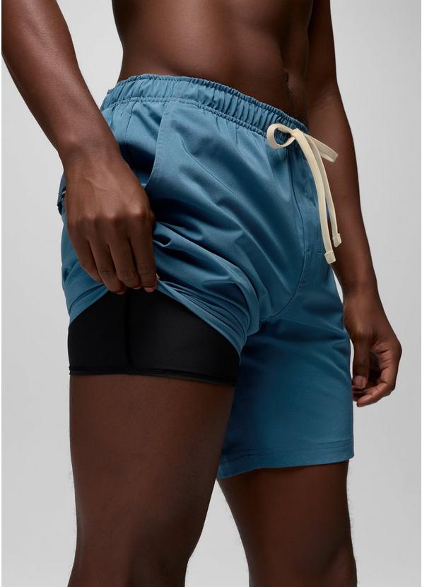 La Jolla Lined Swim Short, Color: Bluff Blue, image 4